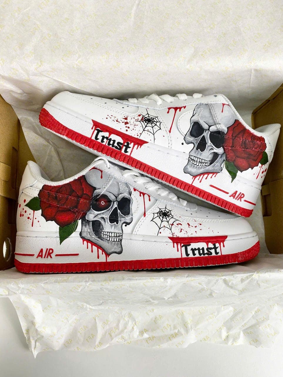 Custom Hand-Painted Sneakers